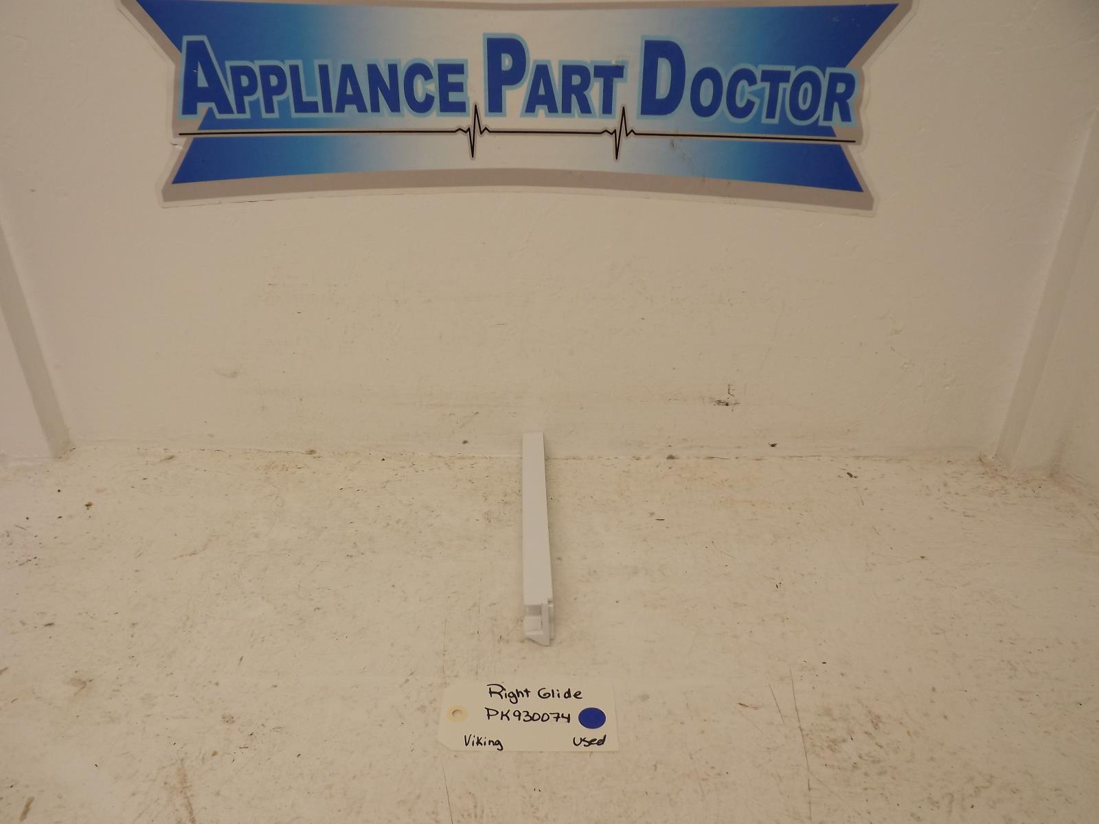 Viking Refrigerator PK930074 Right Glide Used Viking Refrigerator PK930074 Right Glide Used